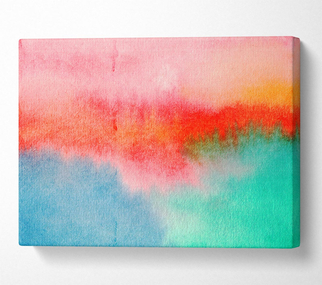  A Canvas Print of Sunrise Skies Canvas Print