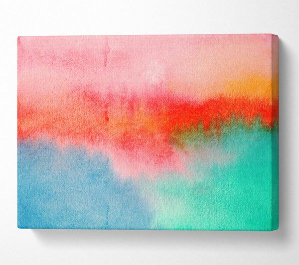  A Canvas Print of Sunrise Skies Canvas Print
