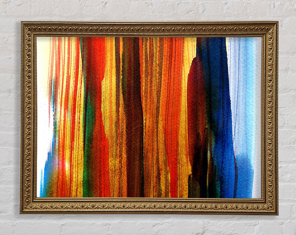 Brush Strokes 2 Framed Print