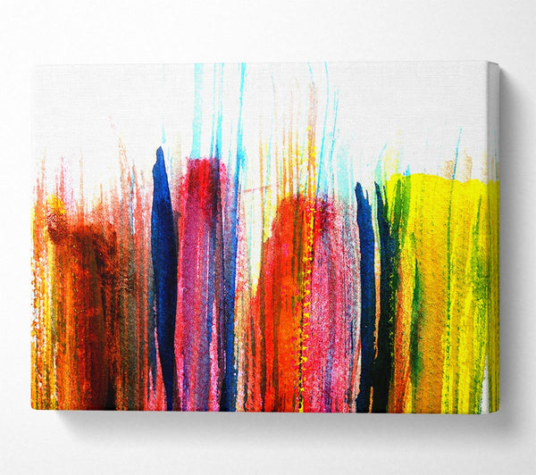  A Canvas Print of Brush Strokes 1 Canvas Wall Art