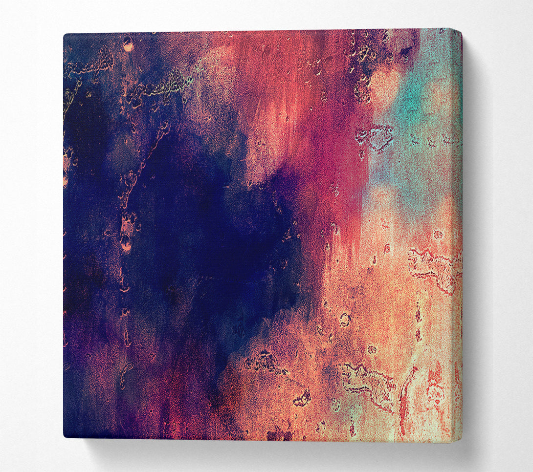  A Canvas Print of Black Heart Canvas Art