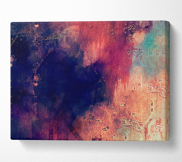  A Canvas Print of Black Heart Canvas Art