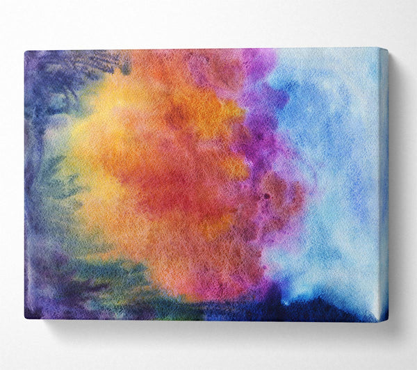  A Canvas Print of Burning Sun Canvas Wall Art