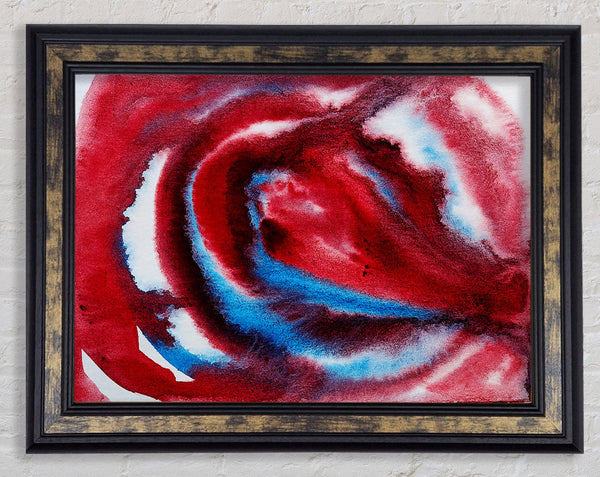 Middle Of The Heart Framed Print