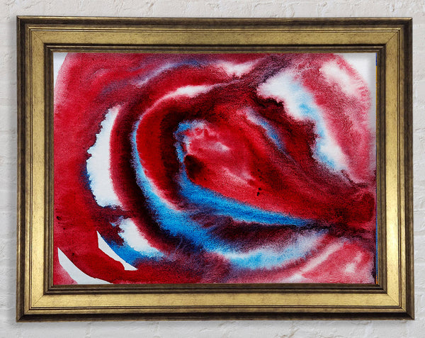Middle Of The Heart Framed Print