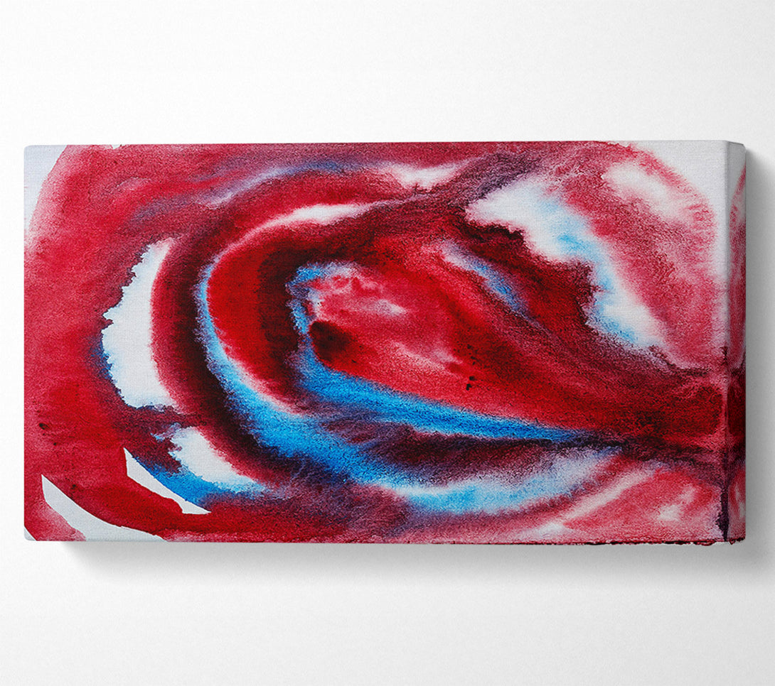  A Canvas Print of Middle Of The Heart Canvas Print