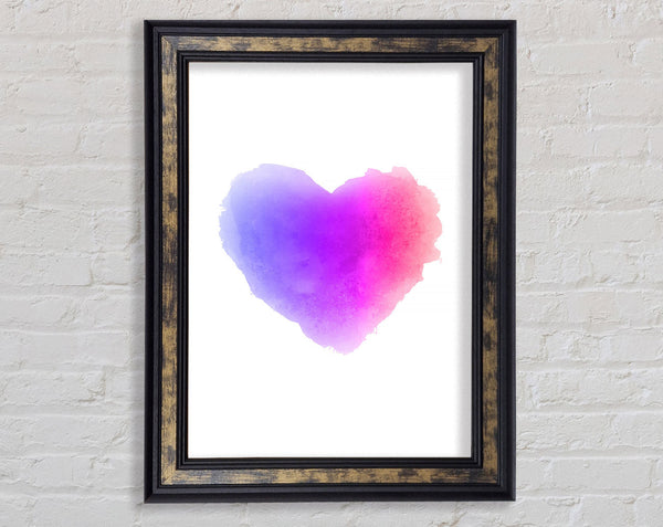 Hearts Combine Framed Print