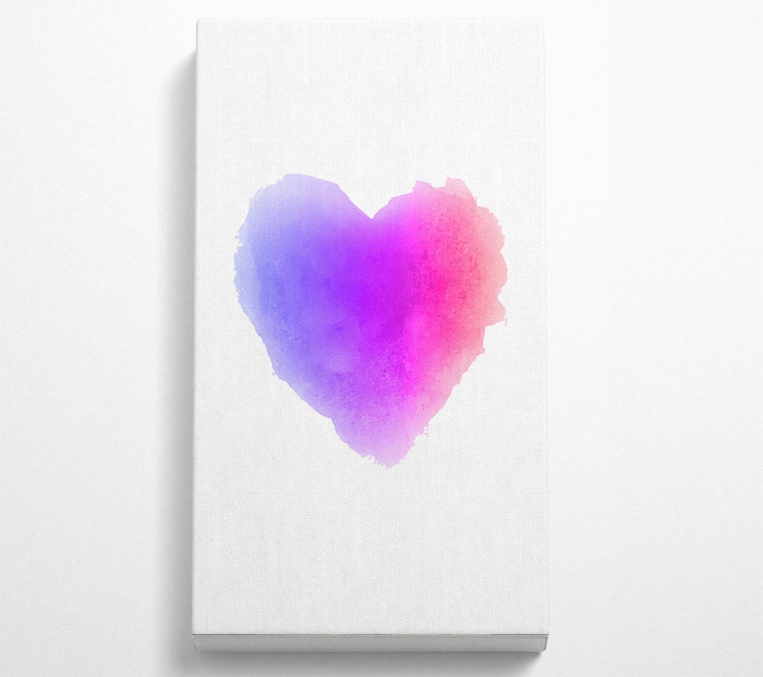  A Canvas Print of Hearts Combine Canvas Print