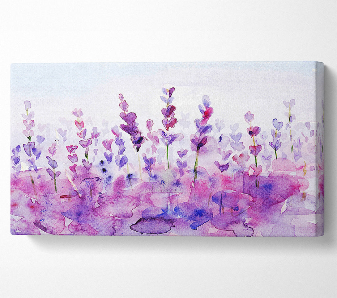  A Canvas Print of Garden Hearts Canvas Art