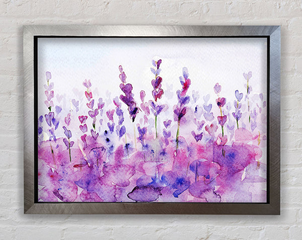 Garden Hearts Framed Print