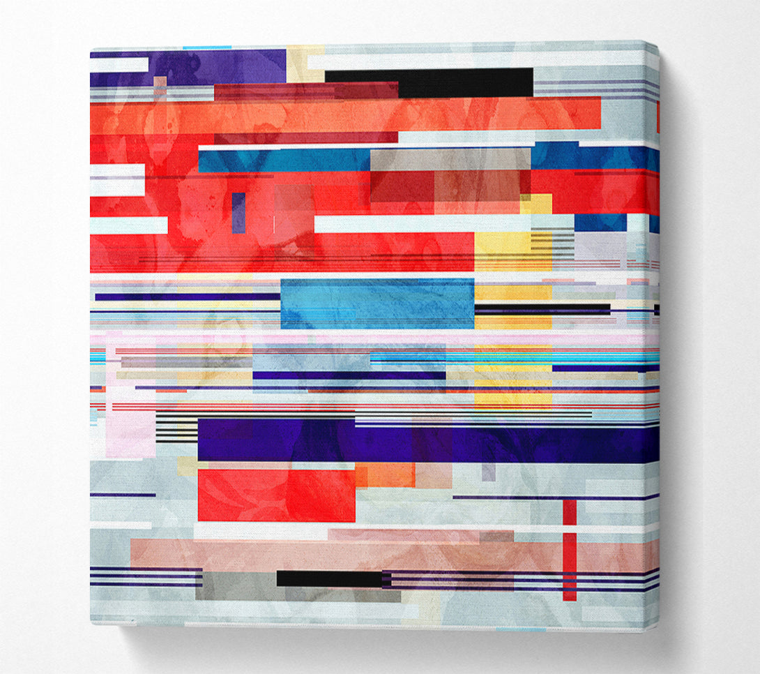  A Canvas Print of Between The Lines Canvas Wall Art