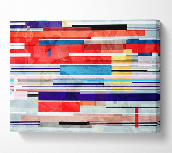  A Canvas Print of Between The Lines Canvas Wall Art
