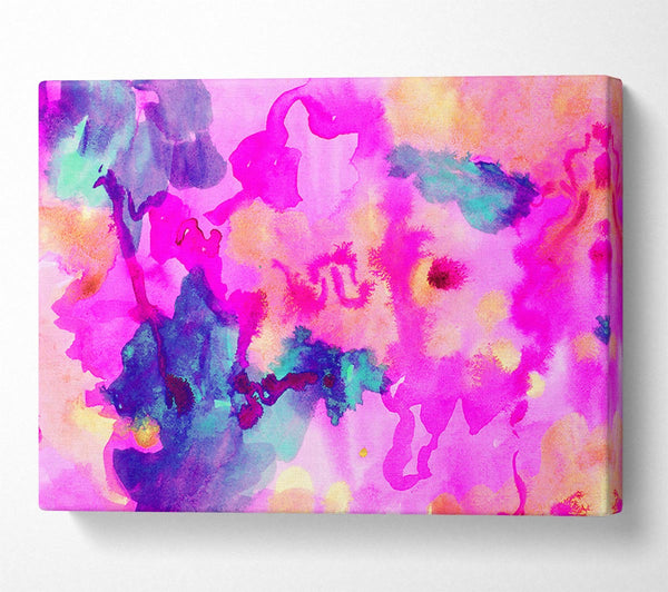  A Canvas Print of Flower Explosion Canvas Wall Art