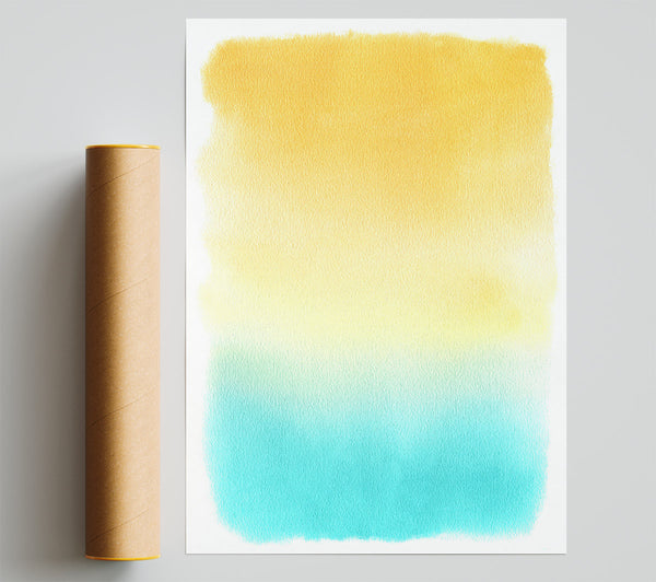 A Day At The Beach Print