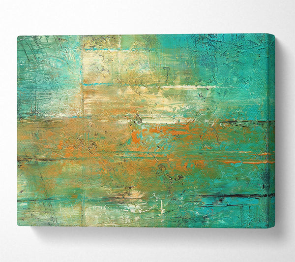  A Canvas Print of Paint Cracks Canvas Art