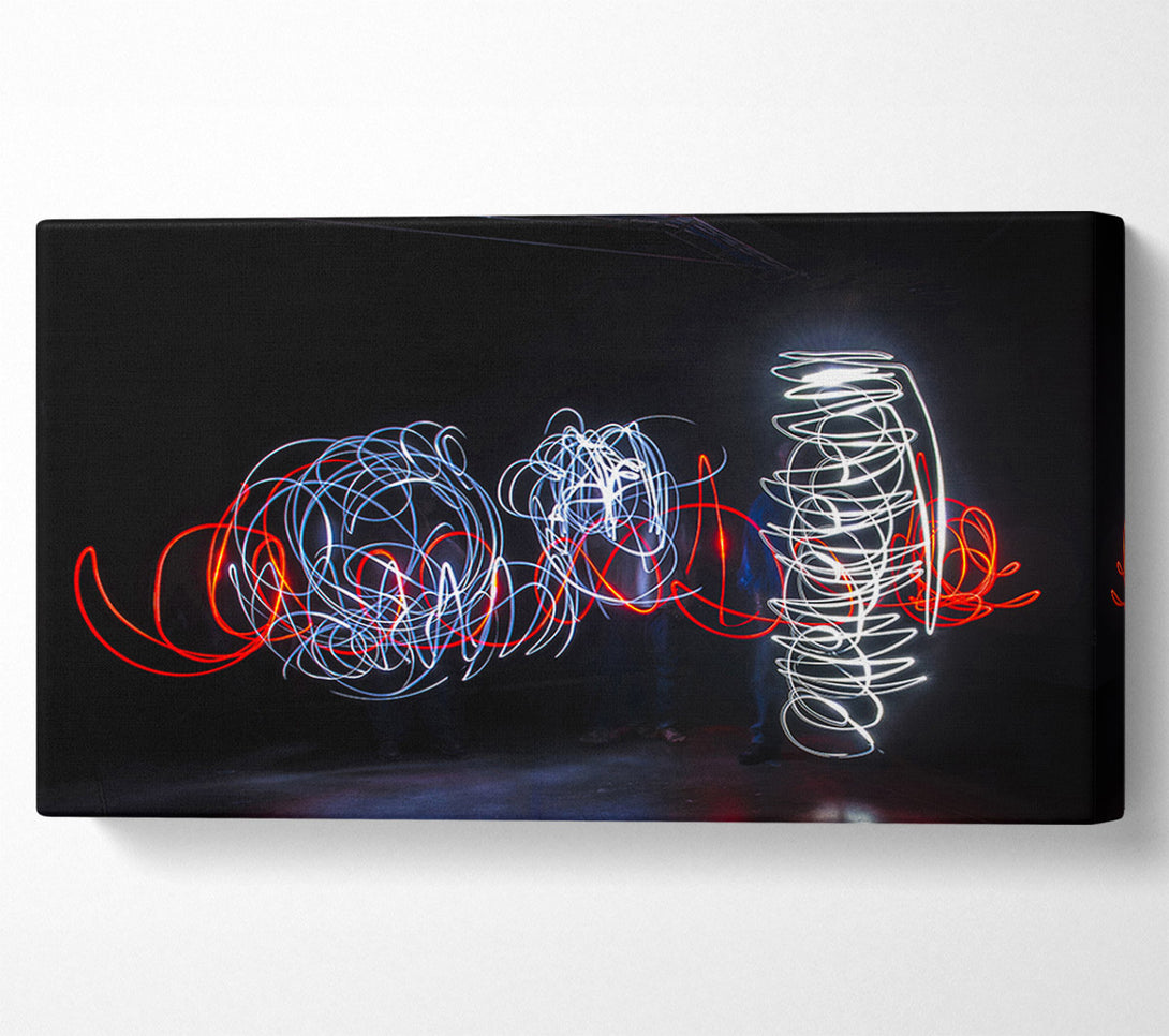  A Canvas Print of Energy Flow Canvas Art