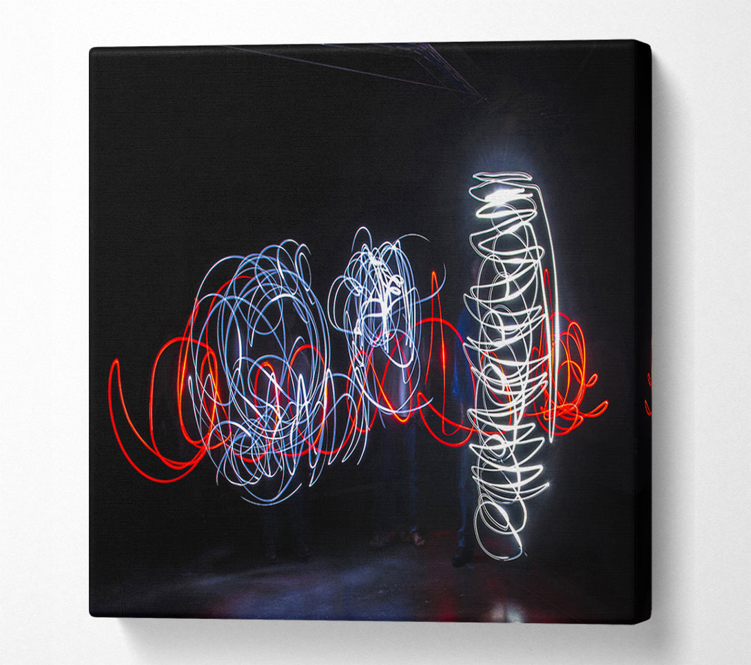  A Canvas Print of Energy Flow Canvas Art