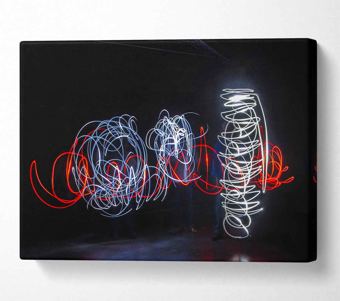  A Canvas Print of Energy Flow Canvas Art