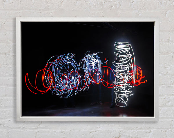 Energy Flow Framed Print