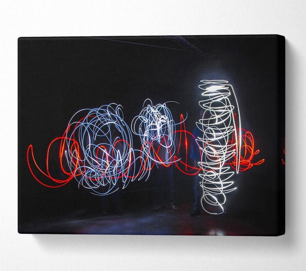  A Canvas Print of Energy Flow Canvas Art