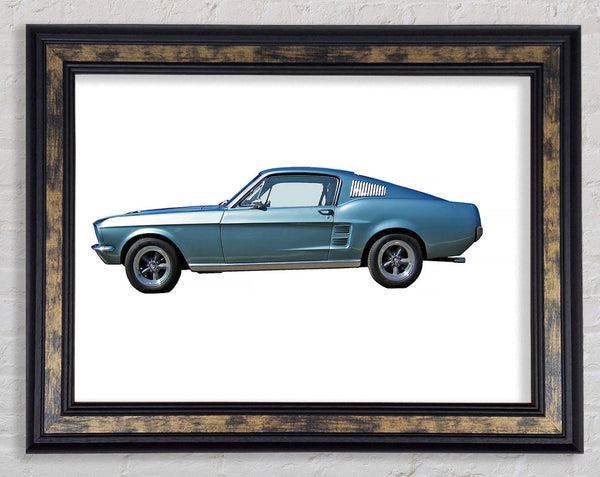 Mustang 6 Framed Print