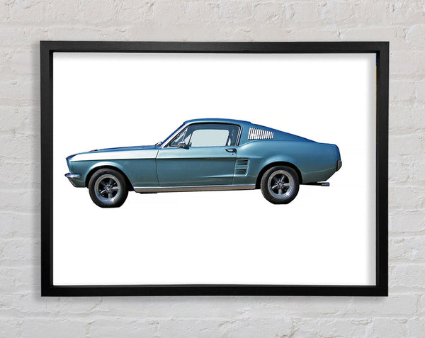 Mustang 6 Framed Print