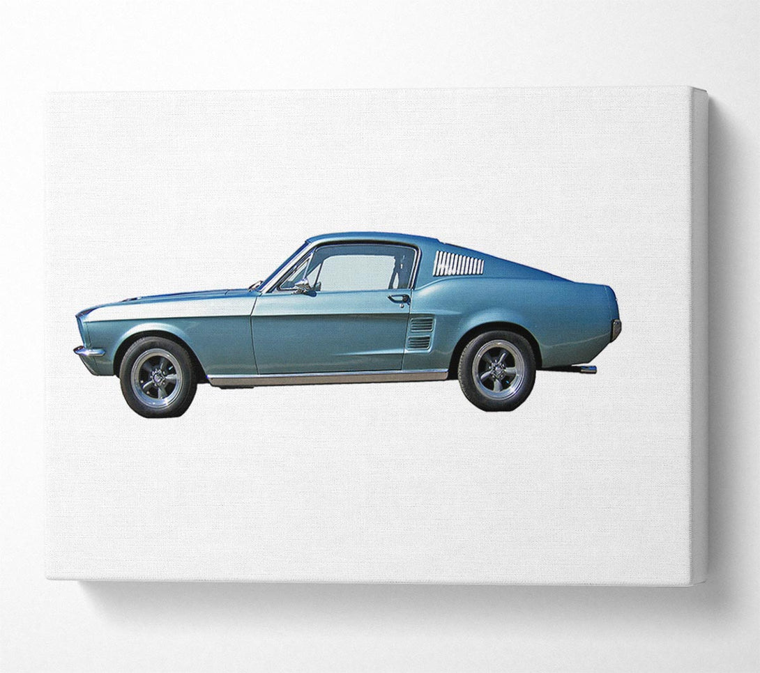  A Canvas Print of Mustang 6 Canvas Art