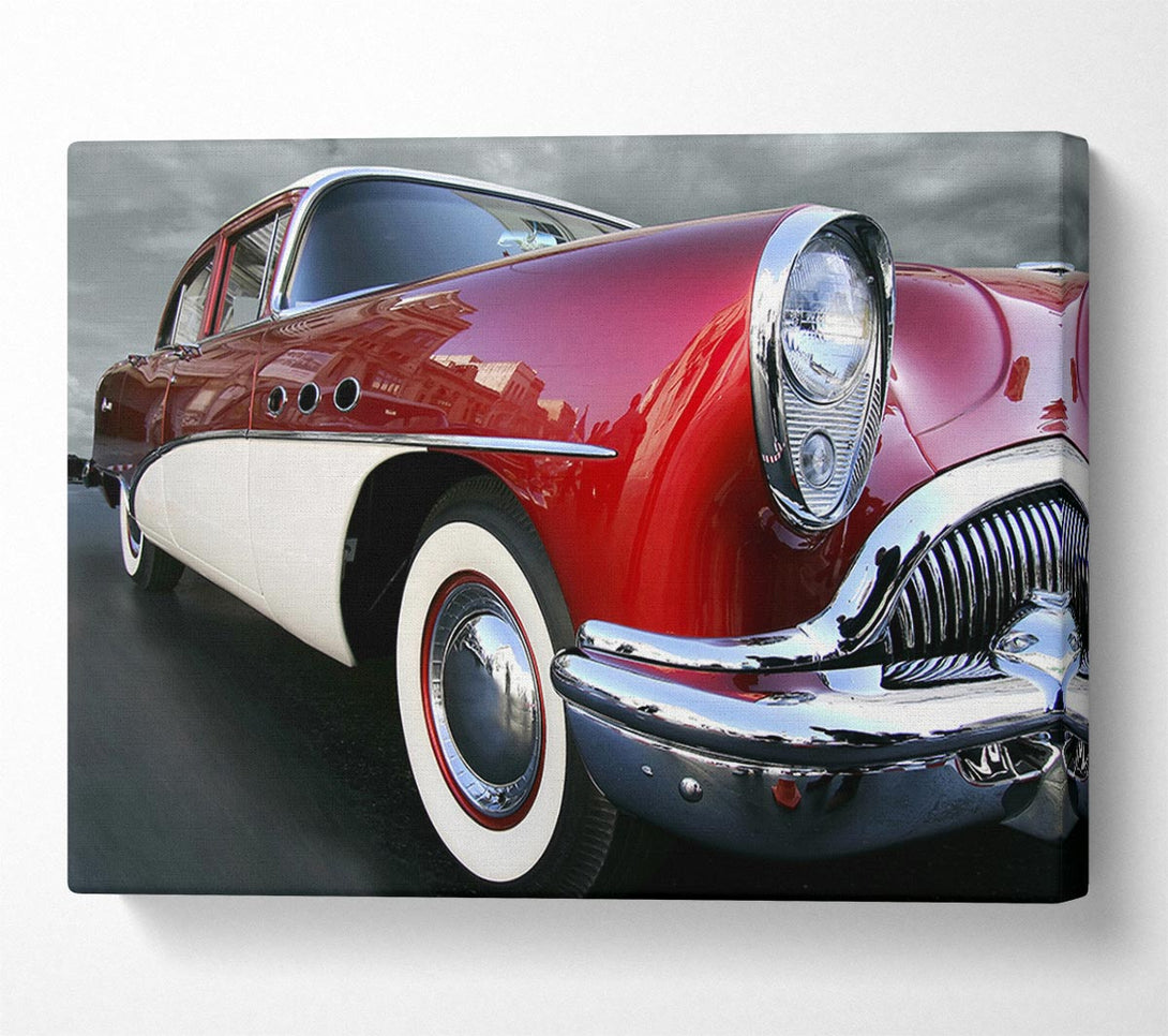  A Canvas Print of Vintage American Classic Canvas Print