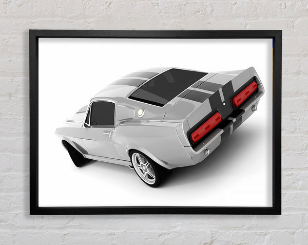 Mustang 7 Framed Print