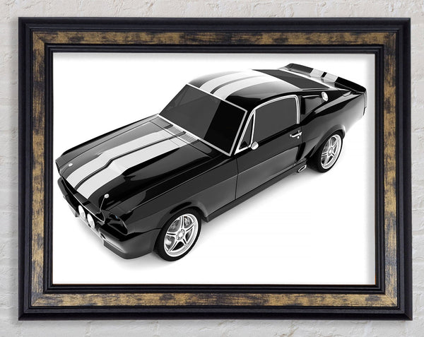 Mustang 8 Framed Print