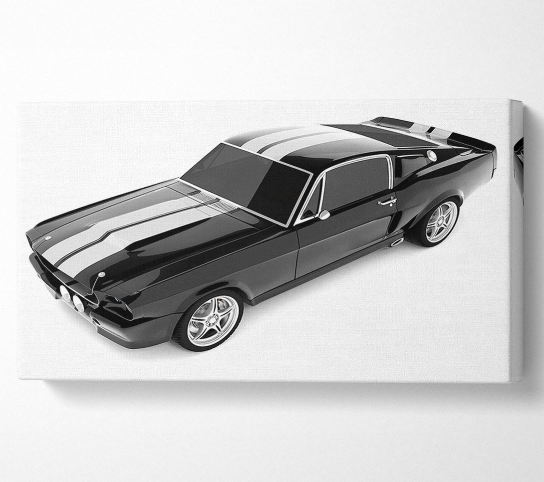  A Canvas Print of Mustang 8 Canvas Print
