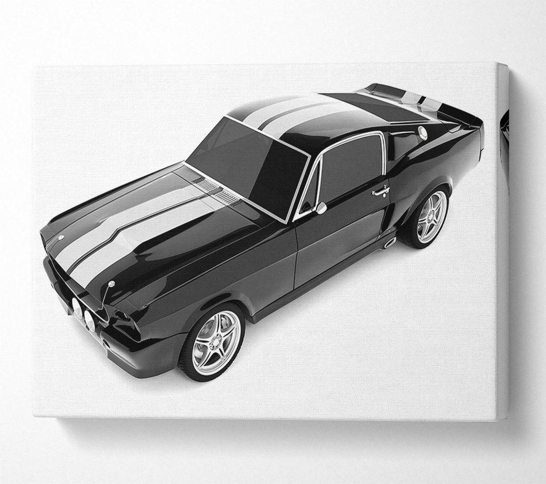  A Canvas Print of Mustang 8 Canvas Print