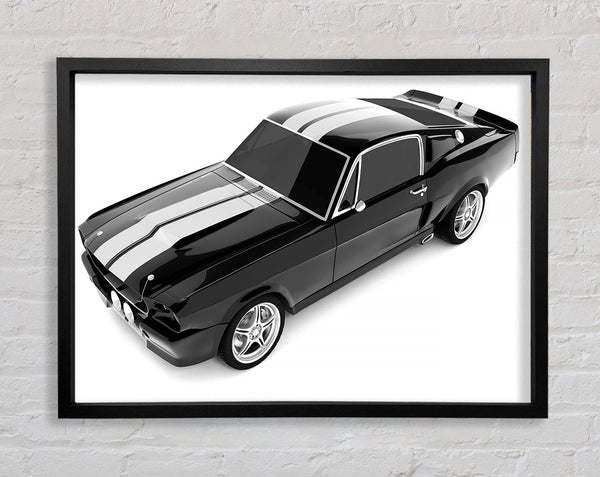Mustang 8 Framed Print