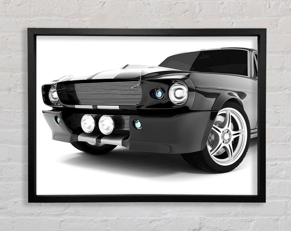 Mustang 9 Framed Print