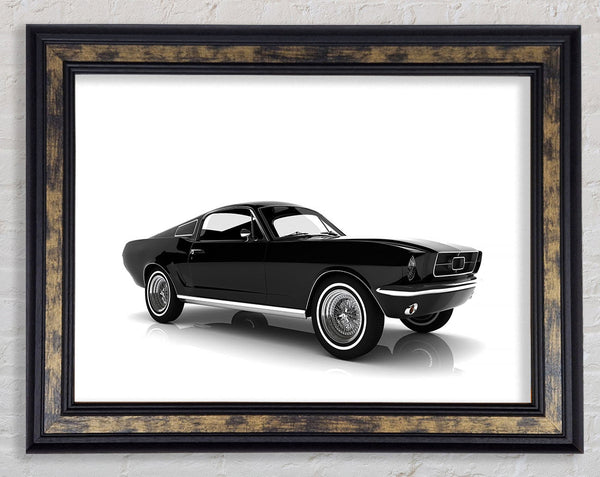 Mustang 10 Framed Print