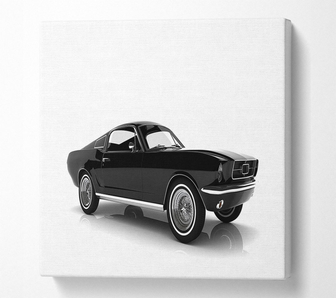  A Canvas Print of Mustang 10 Canvas Wall Art