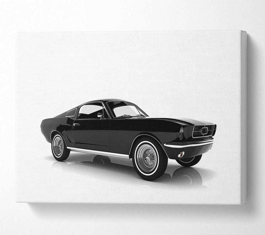  A Canvas Print of Mustang 10 Canvas Wall Art