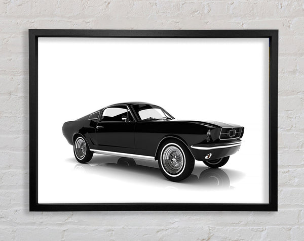 Mustang 10 Framed Print