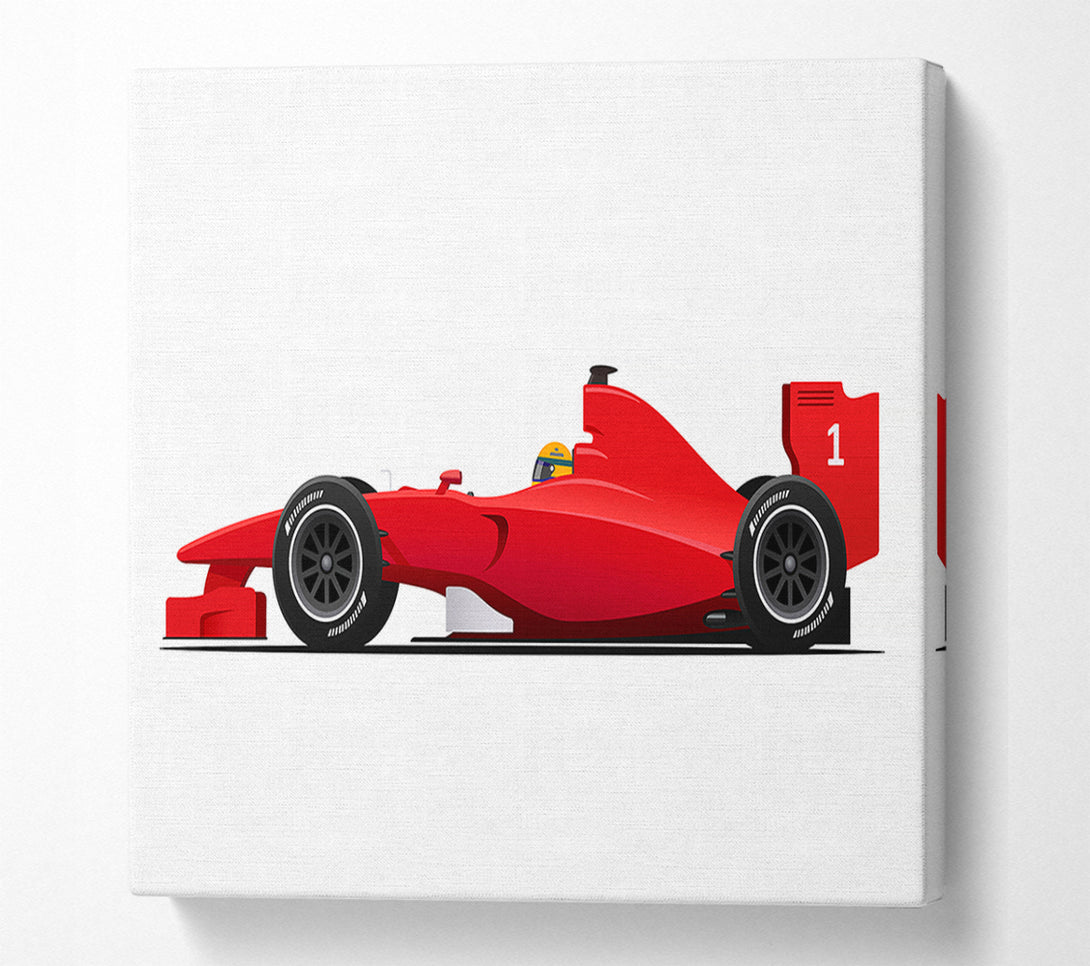  A Canvas Print of Ready For The Race Canvas Print