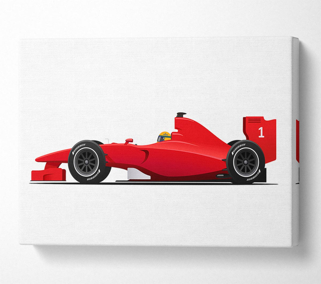  A Canvas Print of Ready For The Race Canvas Print