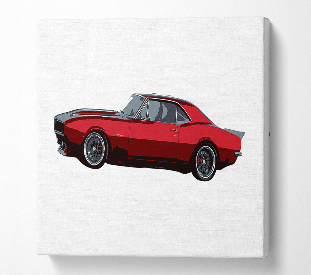  A Canvas Print of American Classic 1 Canvas Print