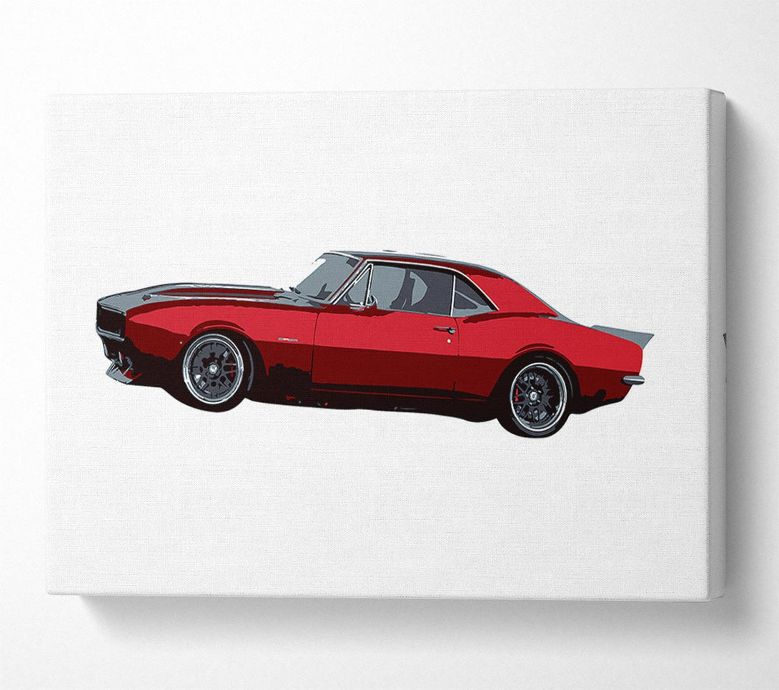  A Canvas Print of American Classic 1 Canvas Print