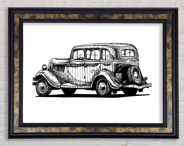 British Classic 3 Framed Print
