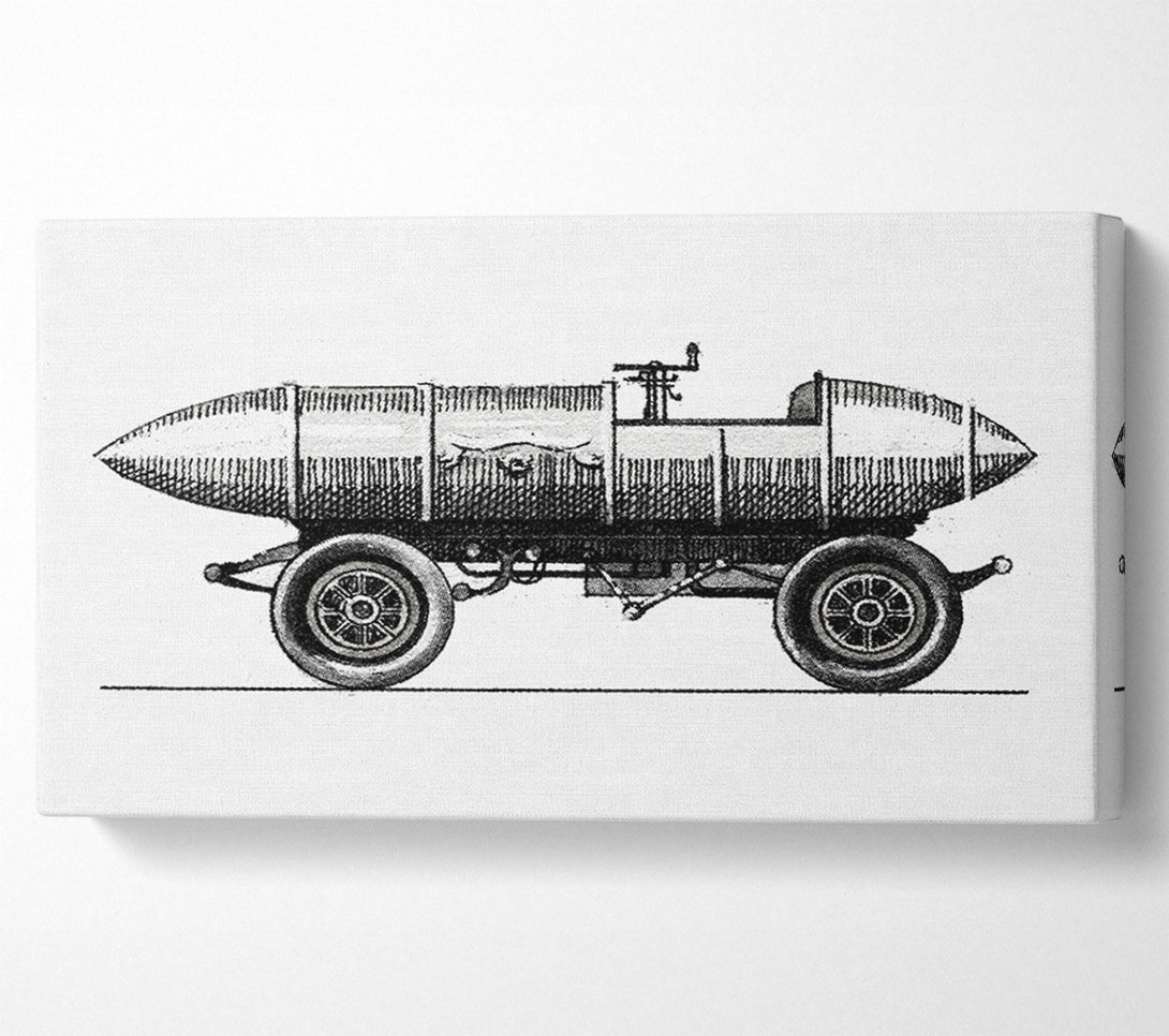  A Canvas Print of Rocket Canvas Wall Art