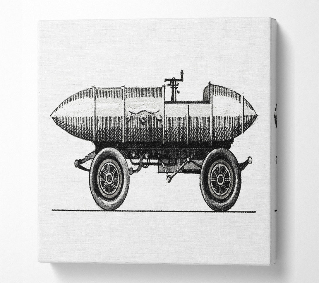  A Canvas Print of Rocket Canvas Wall Art