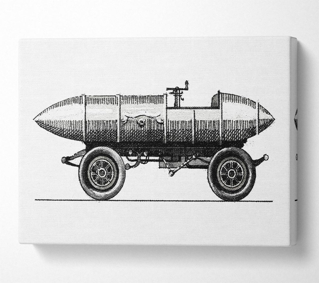  A Canvas Print of Rocket Canvas Wall Art