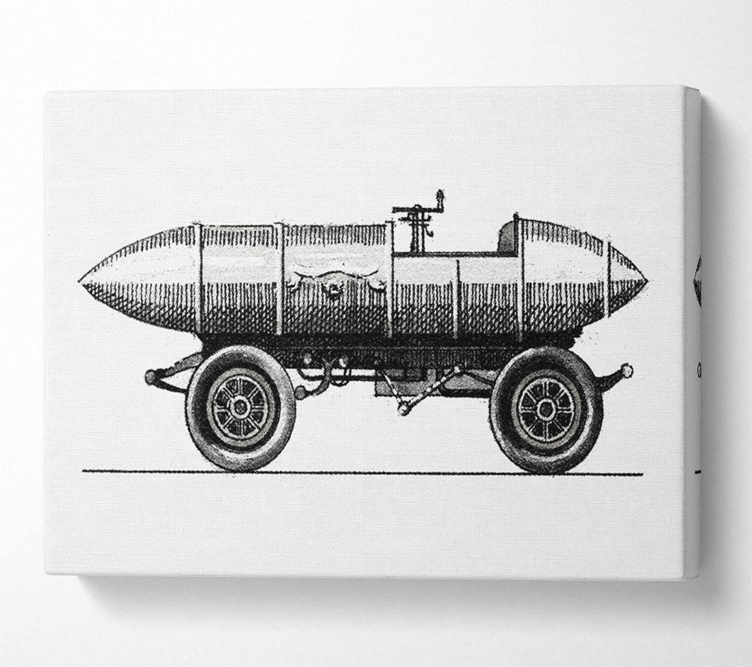  A Canvas Print of Rocket Canvas Wall Art
