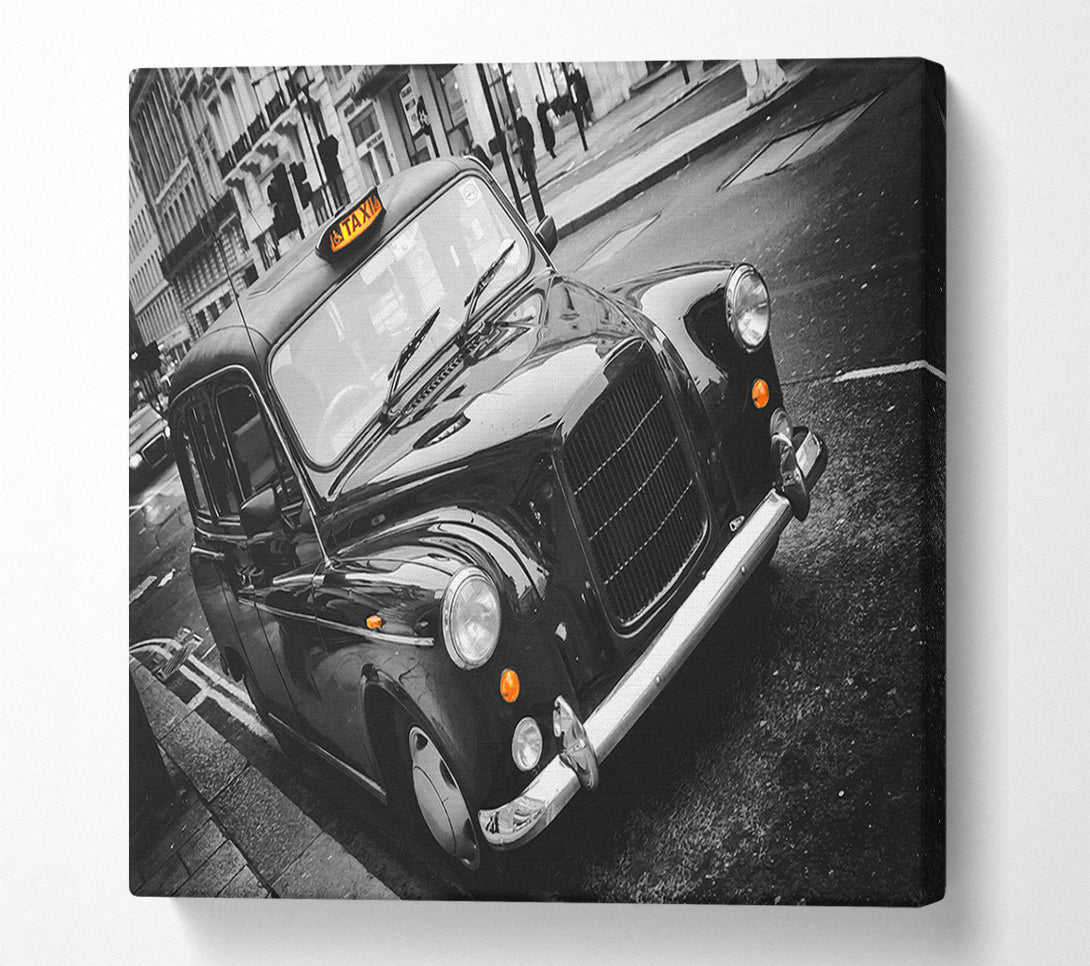  A Canvas Print of London Black Cab Canvas Print