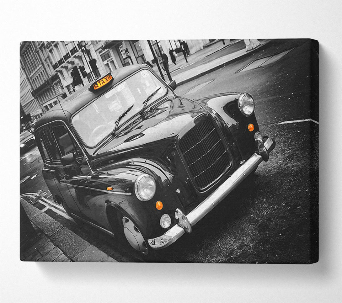  A Canvas Print of London Black Cab Canvas Print