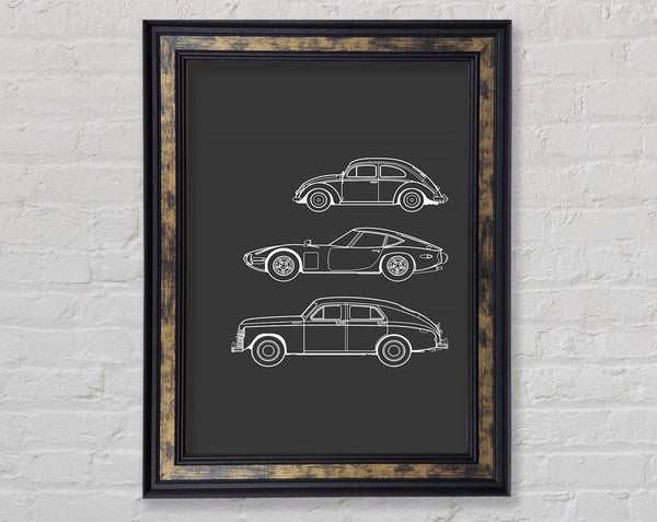 British Classic 7 Framed Print